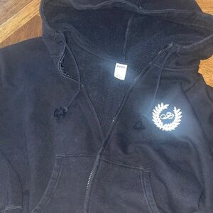 PINK Victoria's Secret  cropped oversized Hoodie